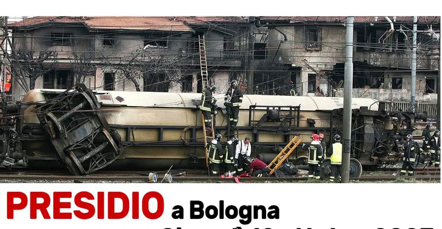 Delegazione familiari della strage di Viareggio e Assemblea 29 giugno a Bologna